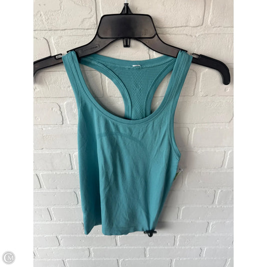 Athletic Tank Top By Lululemon In Blue, Size: Xs
