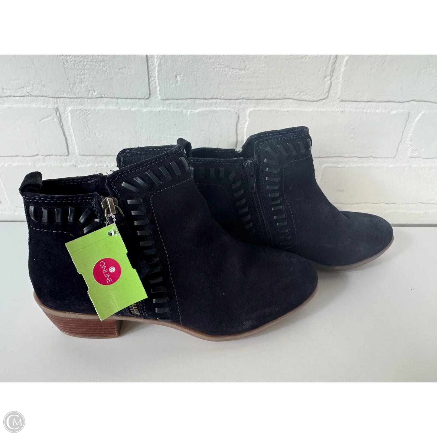 Boots Ankle Flats By Diba In Navy, Size: 6