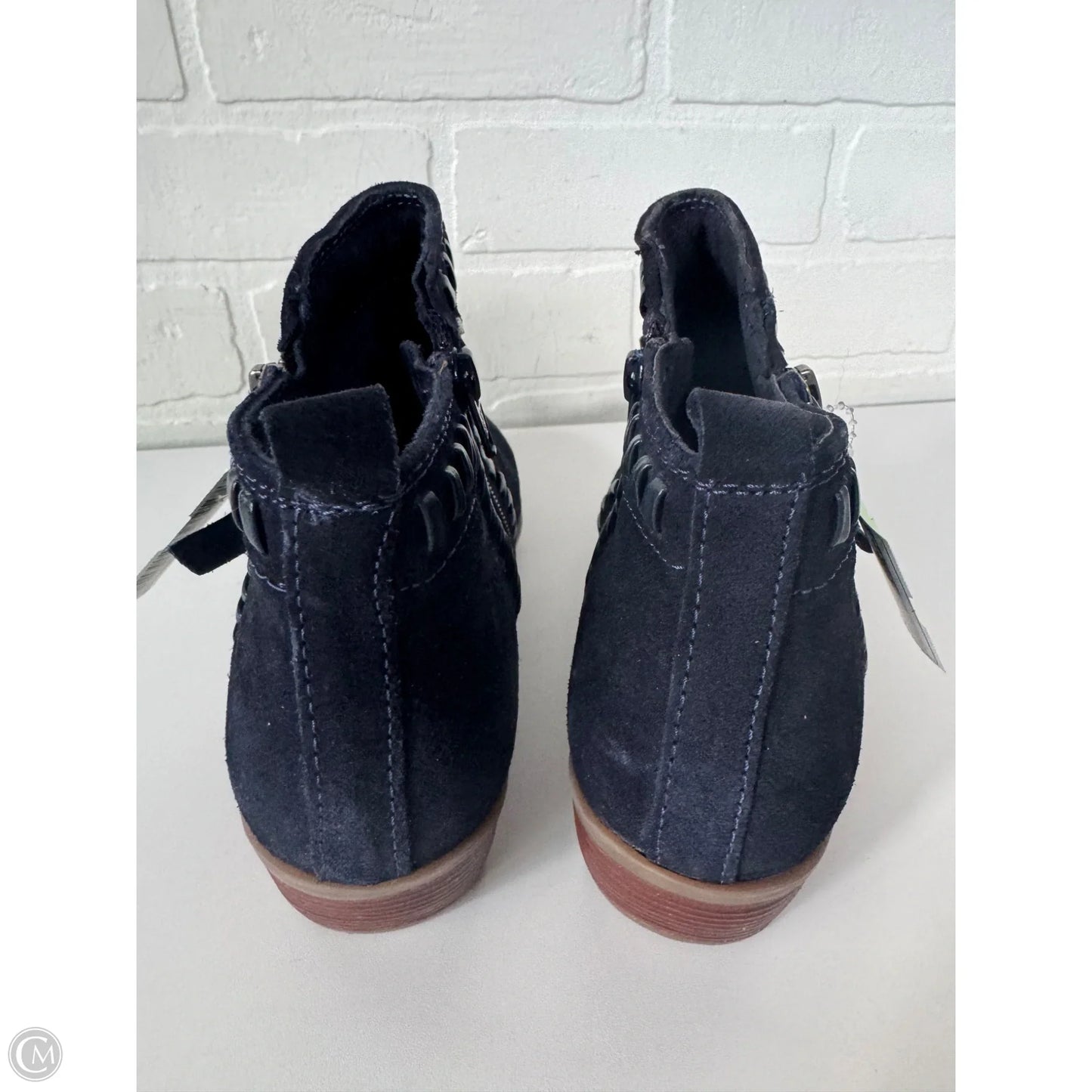 Boots Ankle Flats By Diba In Navy, Size: 6