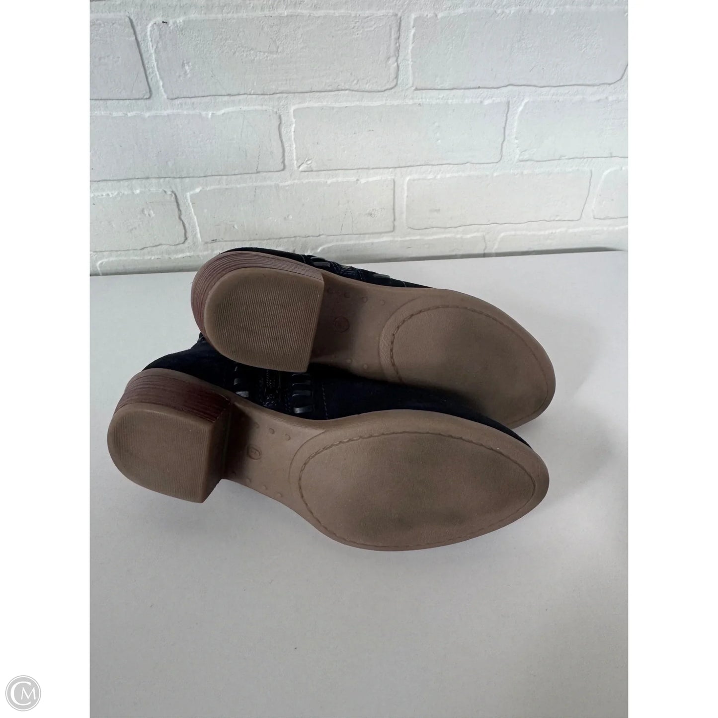 Boots Ankle Flats By Diba In Navy, Size: 6