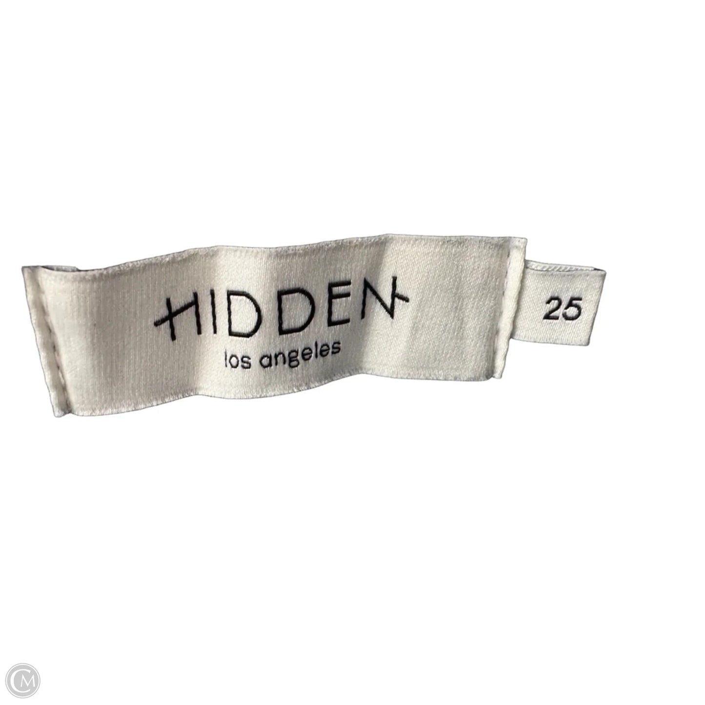 Jeans Straight By Hidden In Blue Denim, Size: 2