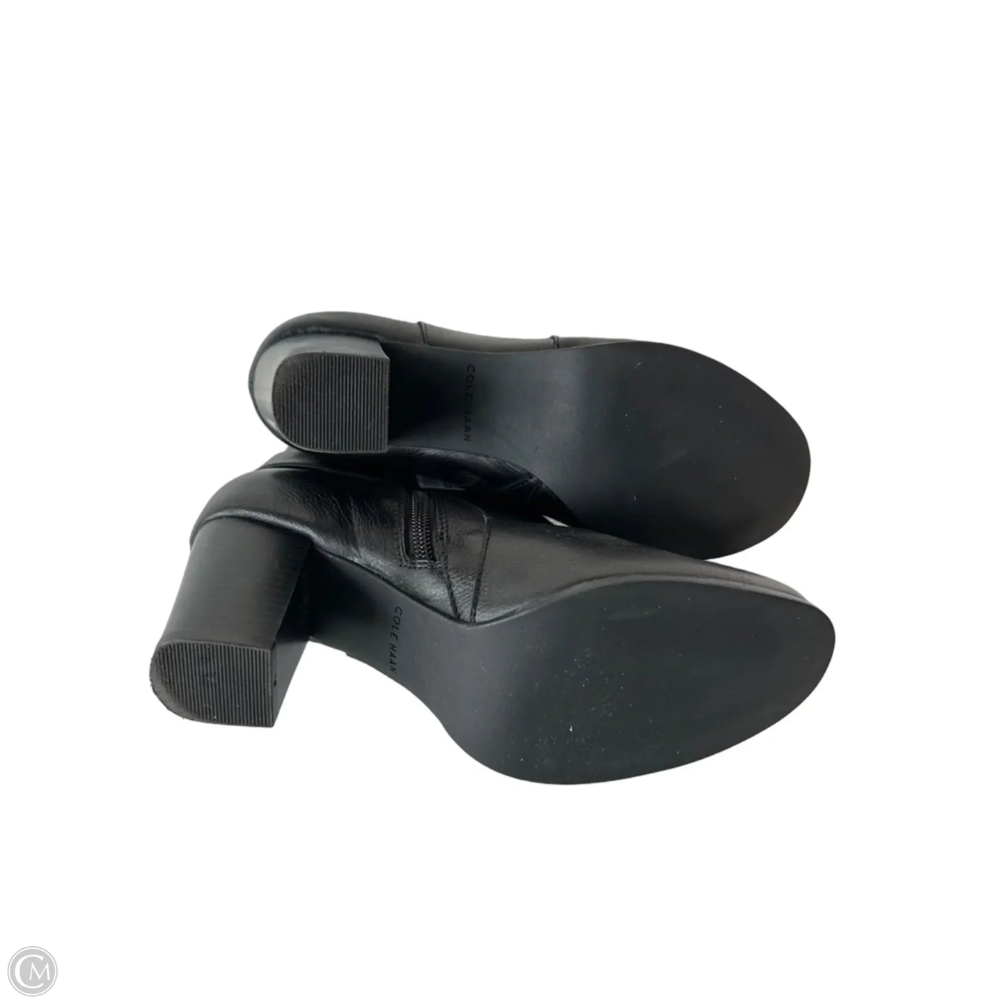 Boots Ankle Heels By Cole-haan In Black, Size: 7.5