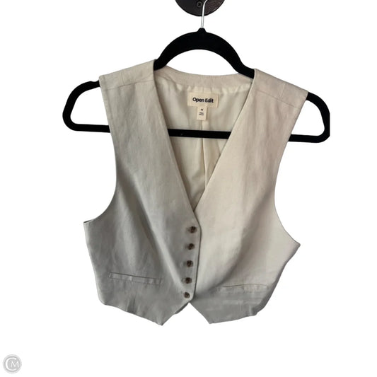 Vest Other By Open Edit In Cream, Size: M