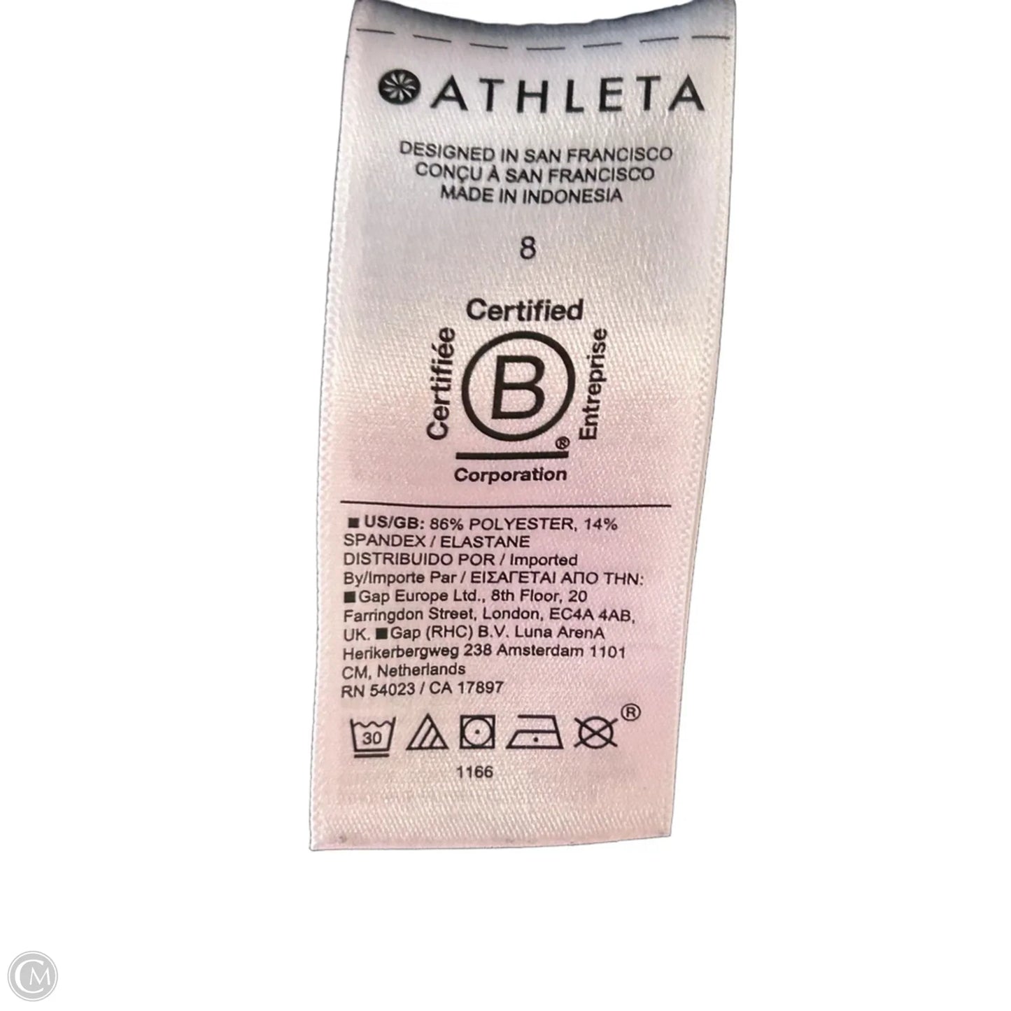 Athletic Pants By Athleta In Black, Size: 8