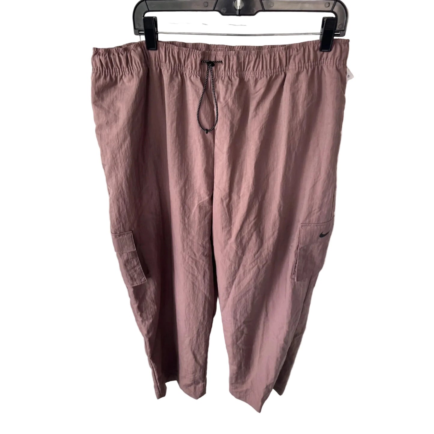 Athletic Pants By Nike Apparel In Brown, Size: 16