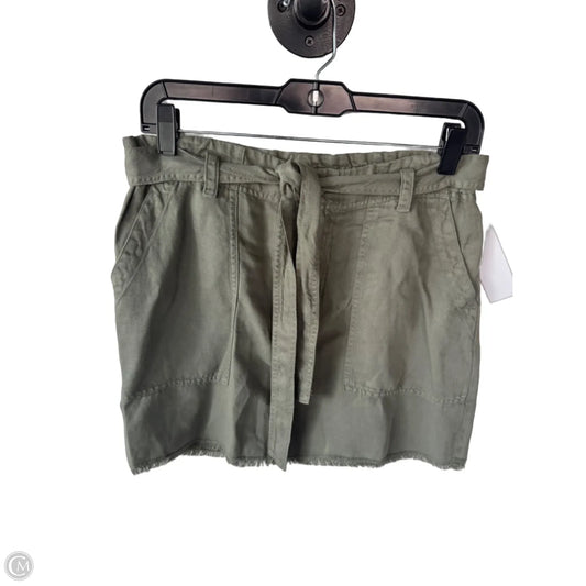 Skirt Mini & Short By Cloth & Stone In Green, Size: 4