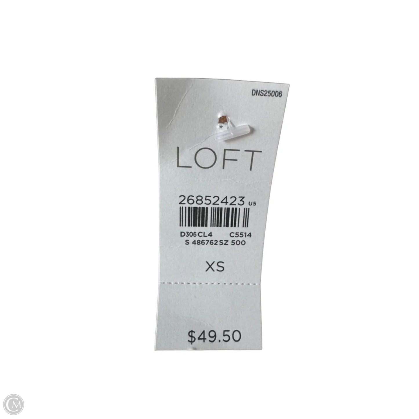 Sweater Cardigan By Loft In Peach, Size: Xs