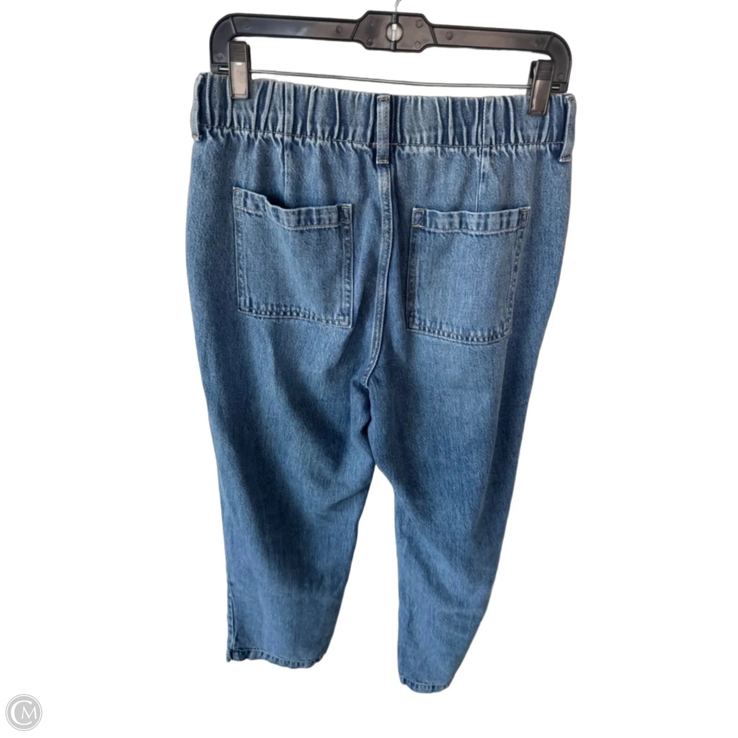 Jeans Straight By Gap In Blue Denim, Size: 4