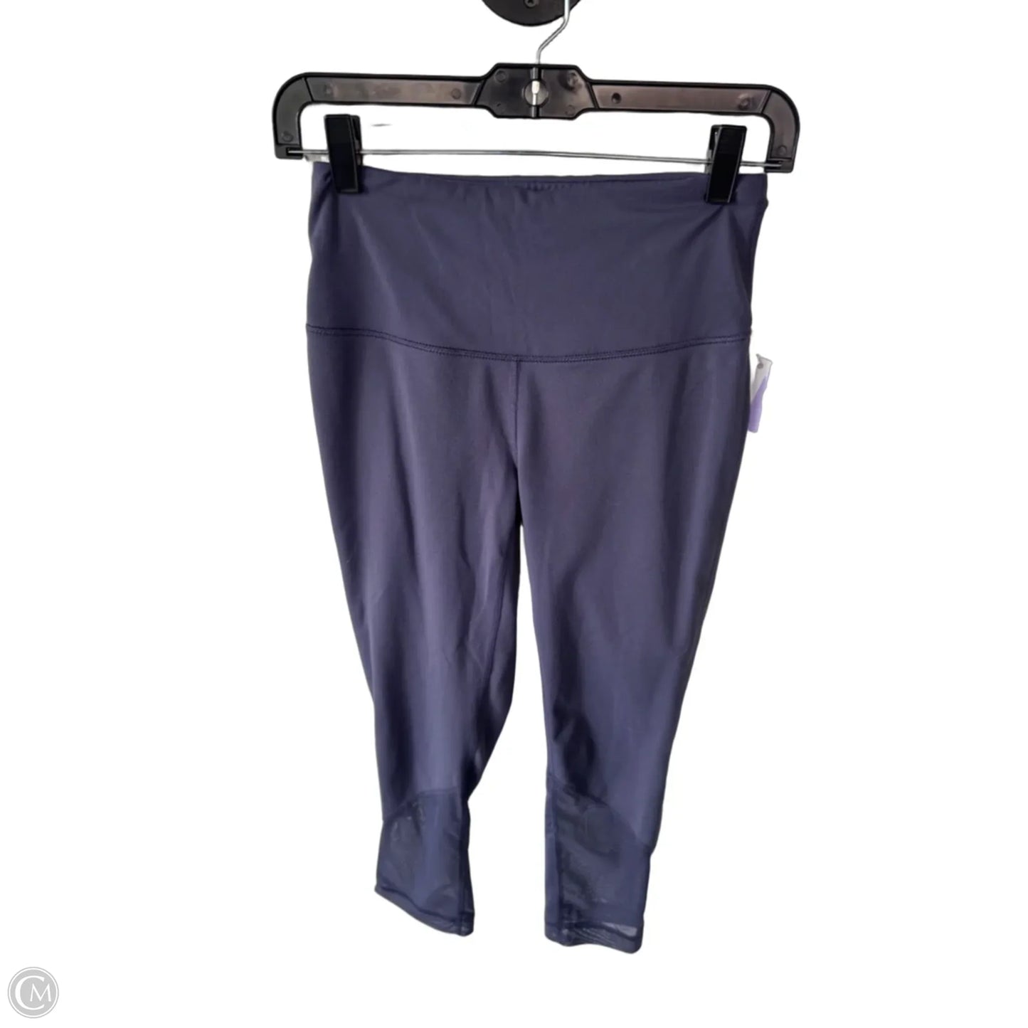 Athletic Leggings By Yogalicious In Blue, Size: 4