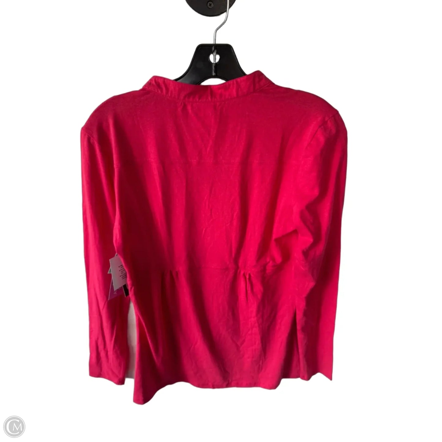 Top Long Sleeve By Clothes Mentor In Pink, Size: M