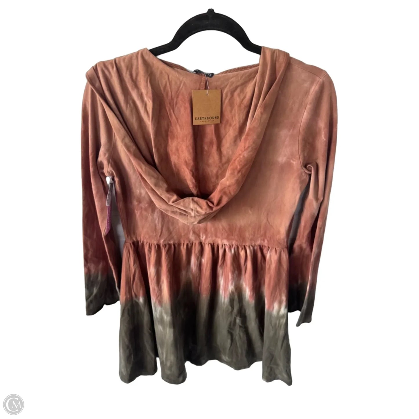 Cardigan By Earthbound In Brown & Green, Size: L