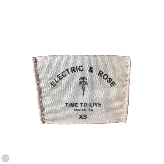 Sweatshirt Crewneck By Electric & Rose In Pink, Size: Xs