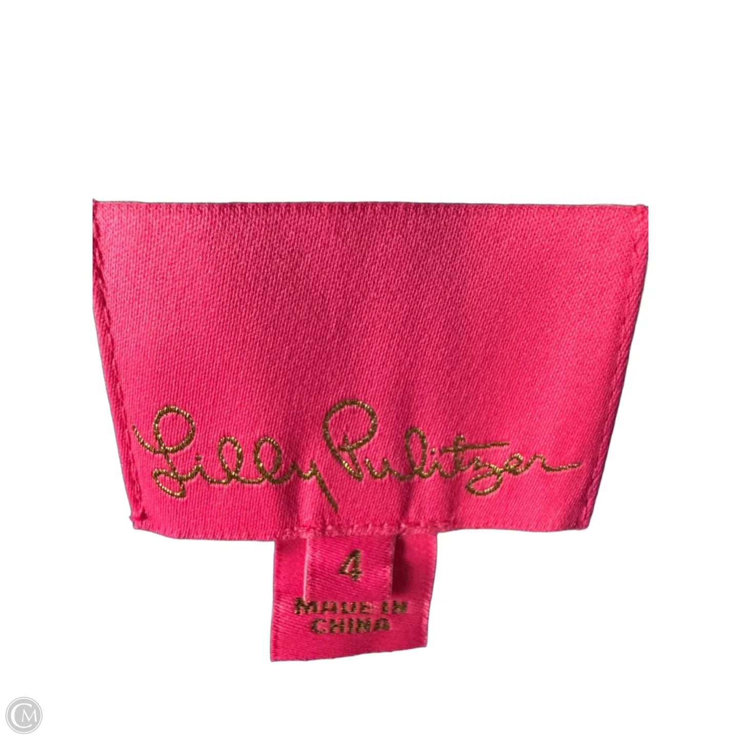 Dress Designer By Lilly Pulitzer In Blue & Pink, Size: S