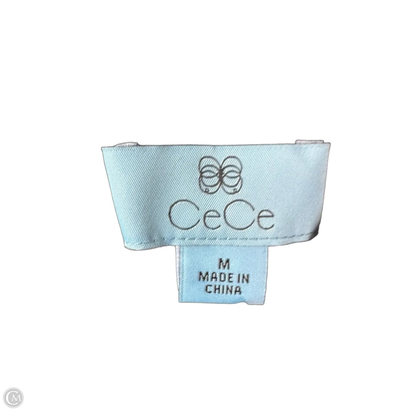 Top Short Sleeve By Cece In Black, Size: M