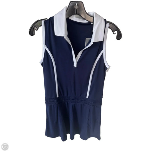 Athletic Dress By Callaway In Blue & White, Size: S