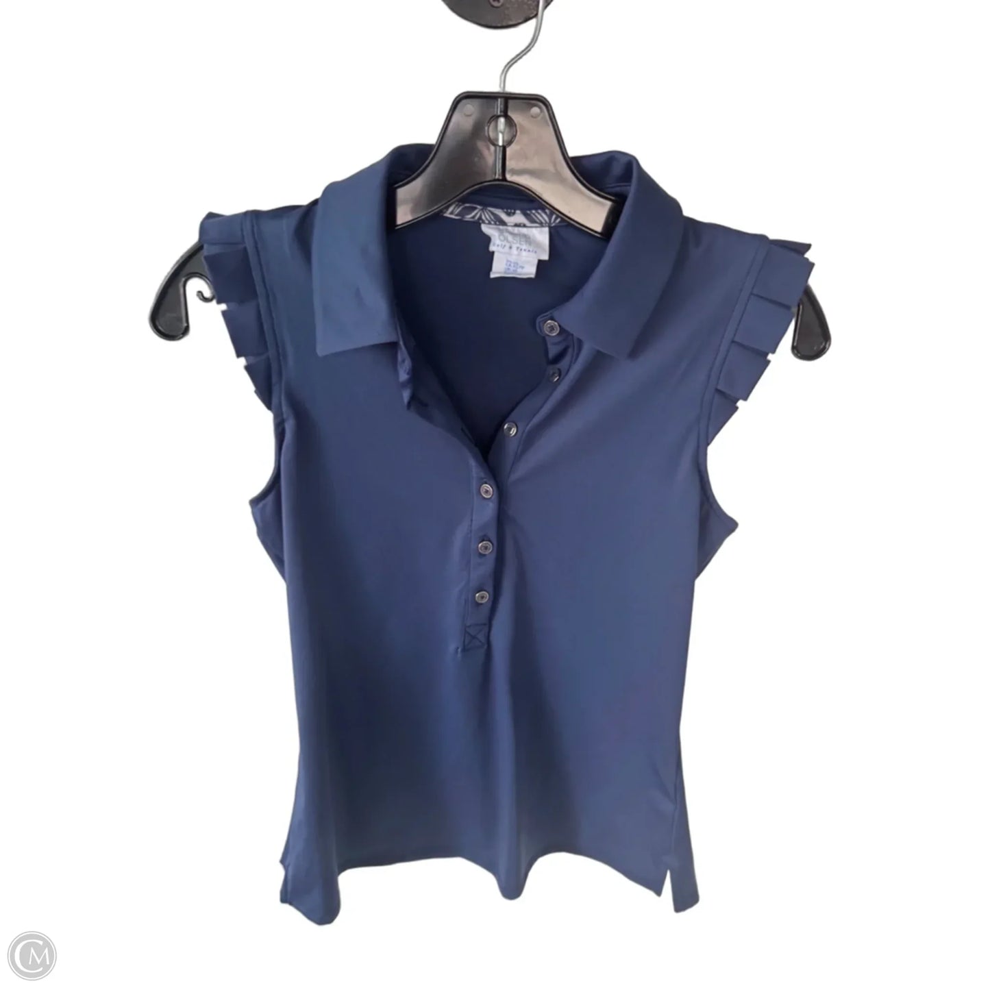 Athletic Top Short Sleeve By Sigrid Olsen In Blue, Size: Xs
