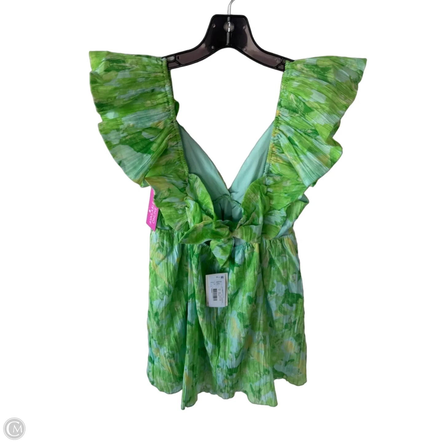 Dress Party Short By Cmc In Green, Size: S