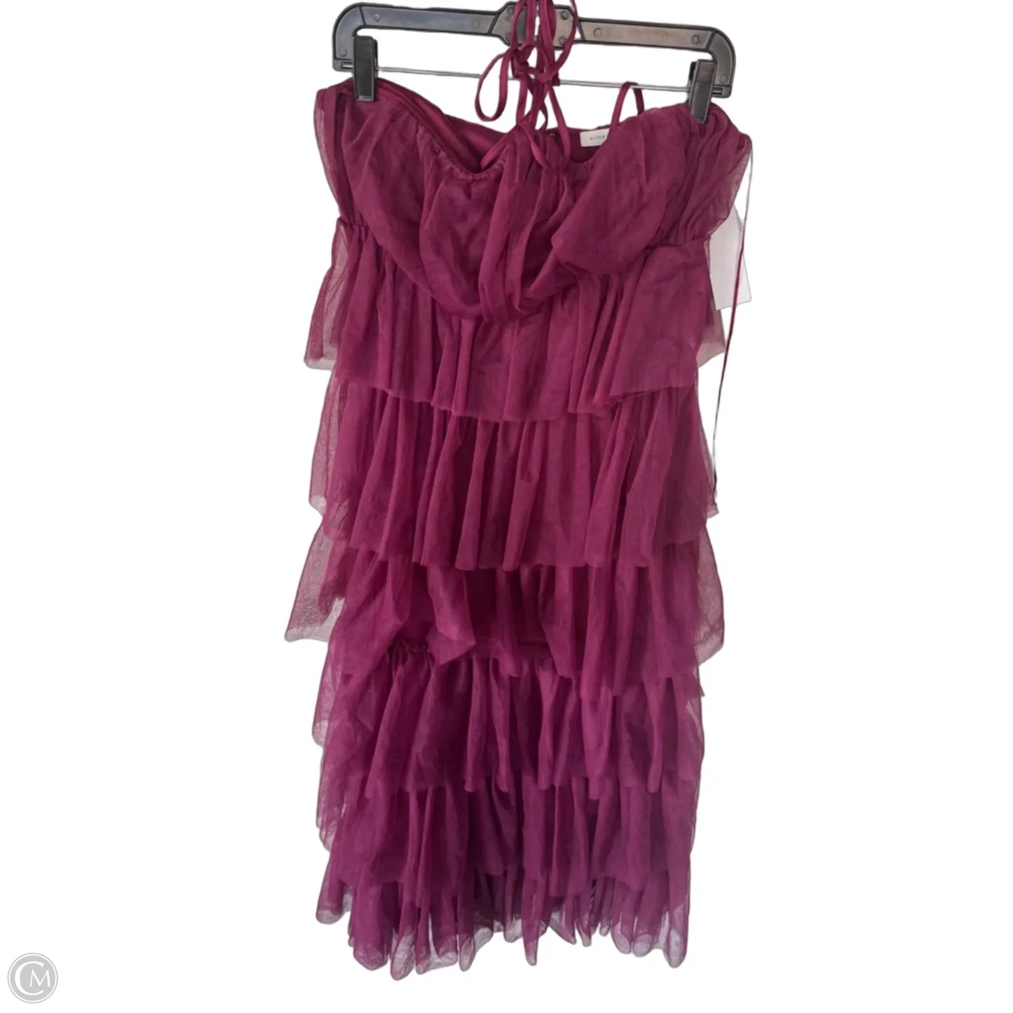 Dress Party Long By Altard State In Maroon, Size: M