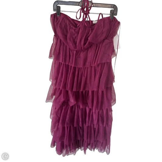 Dress Party Long By Altard State In Maroon, Size: M