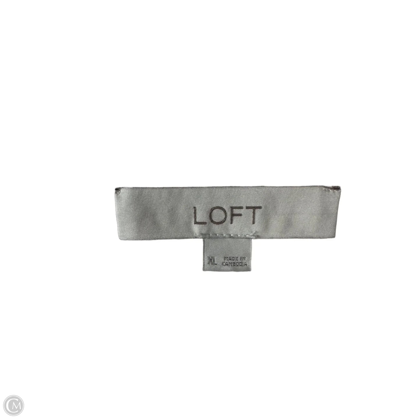 Sweater Short Sleeve By Loft In Pink, Size: Xl