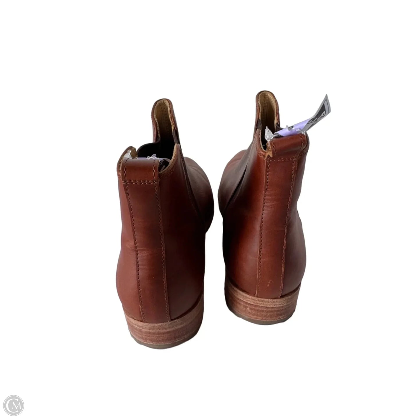 Boots Ankle Flats By Cmc In Brown, Size: 8.5