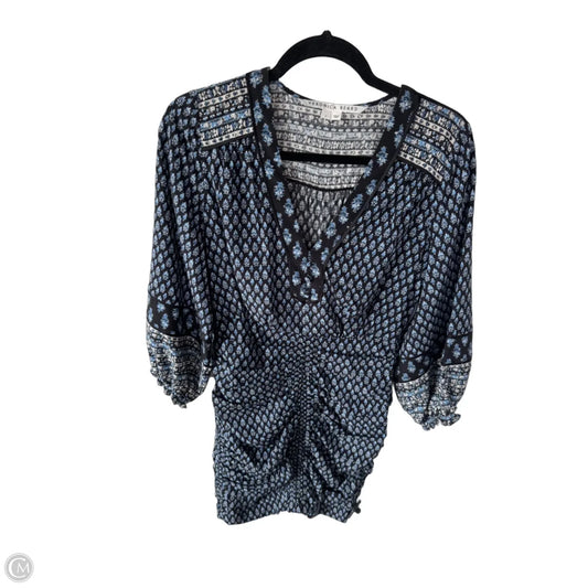 Dress Party Short By Veronica Beard In Black & Blue, Size: Xs