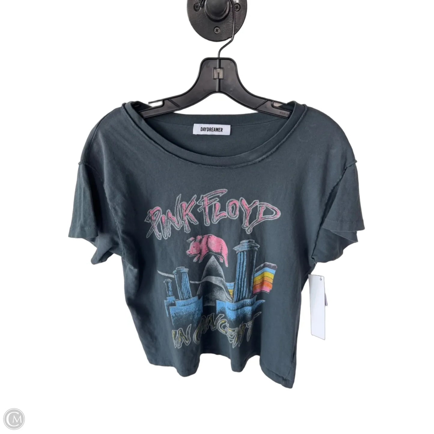 Top Short Sleeve Basic By Daydreamer In Grey, Size: S