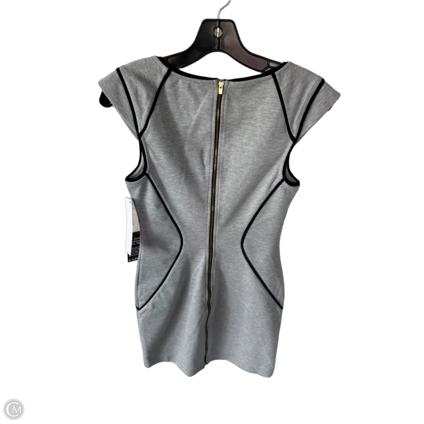 Dress Casual Short By Express In Grey, Size: S