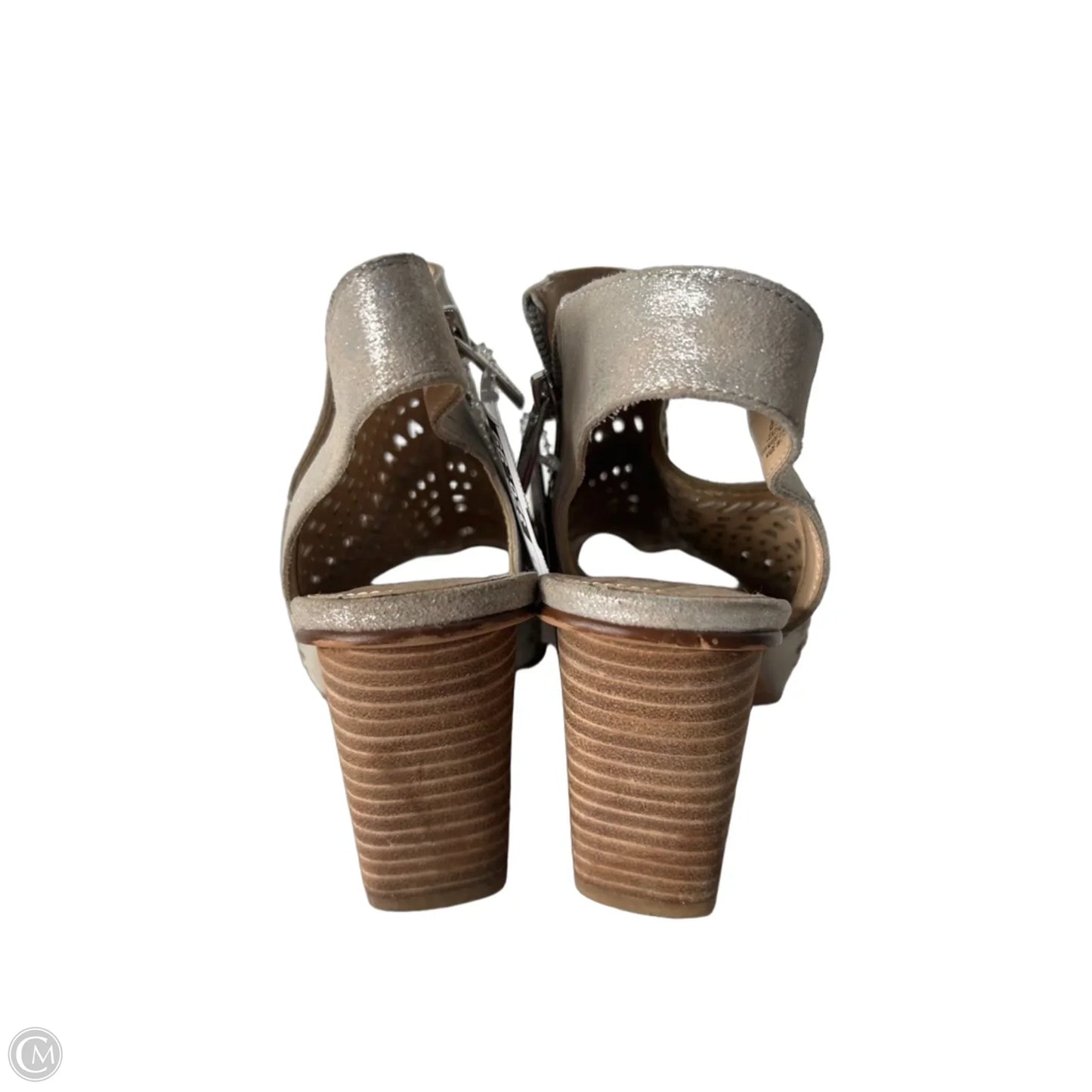 Shoes Heels Block By Vince Camuto In Grey, Size: 8.5