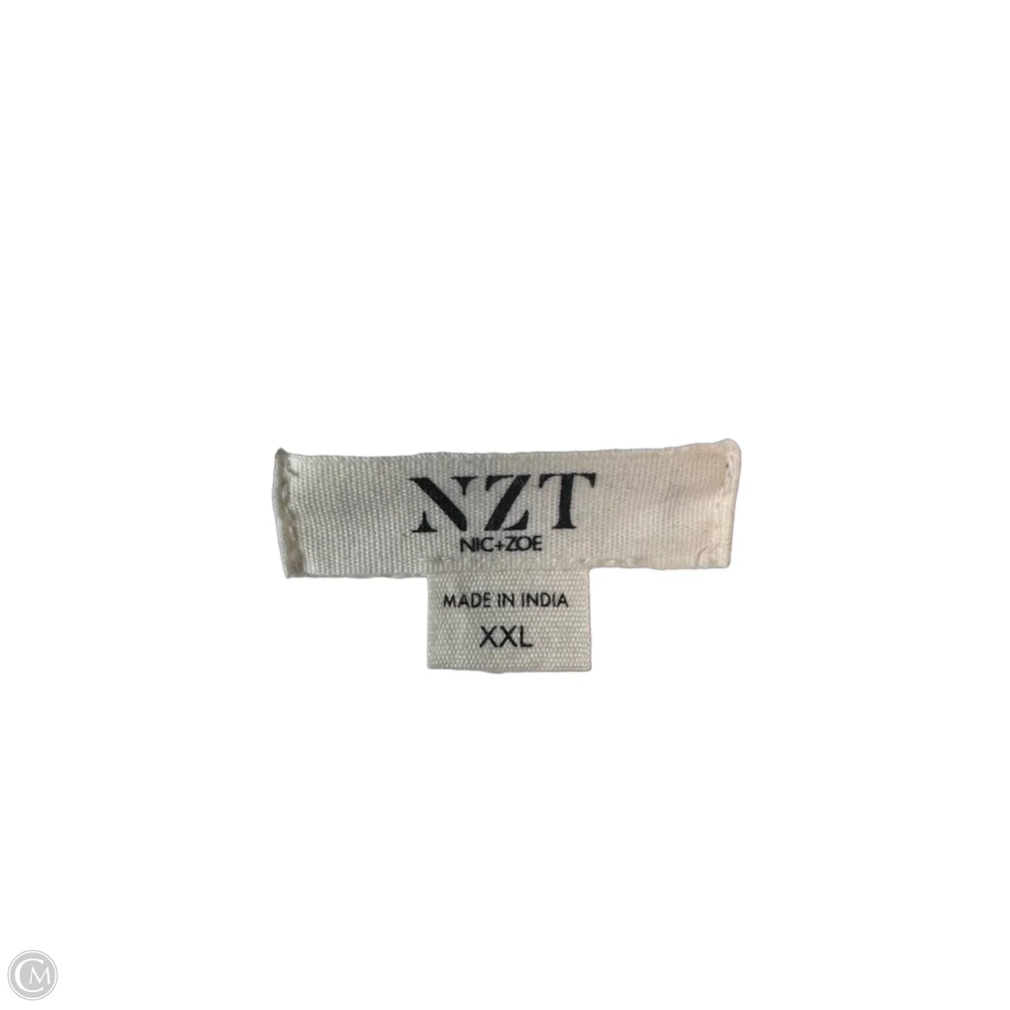 Jacket Other By Nic + Zoe In White, Size: Xxl