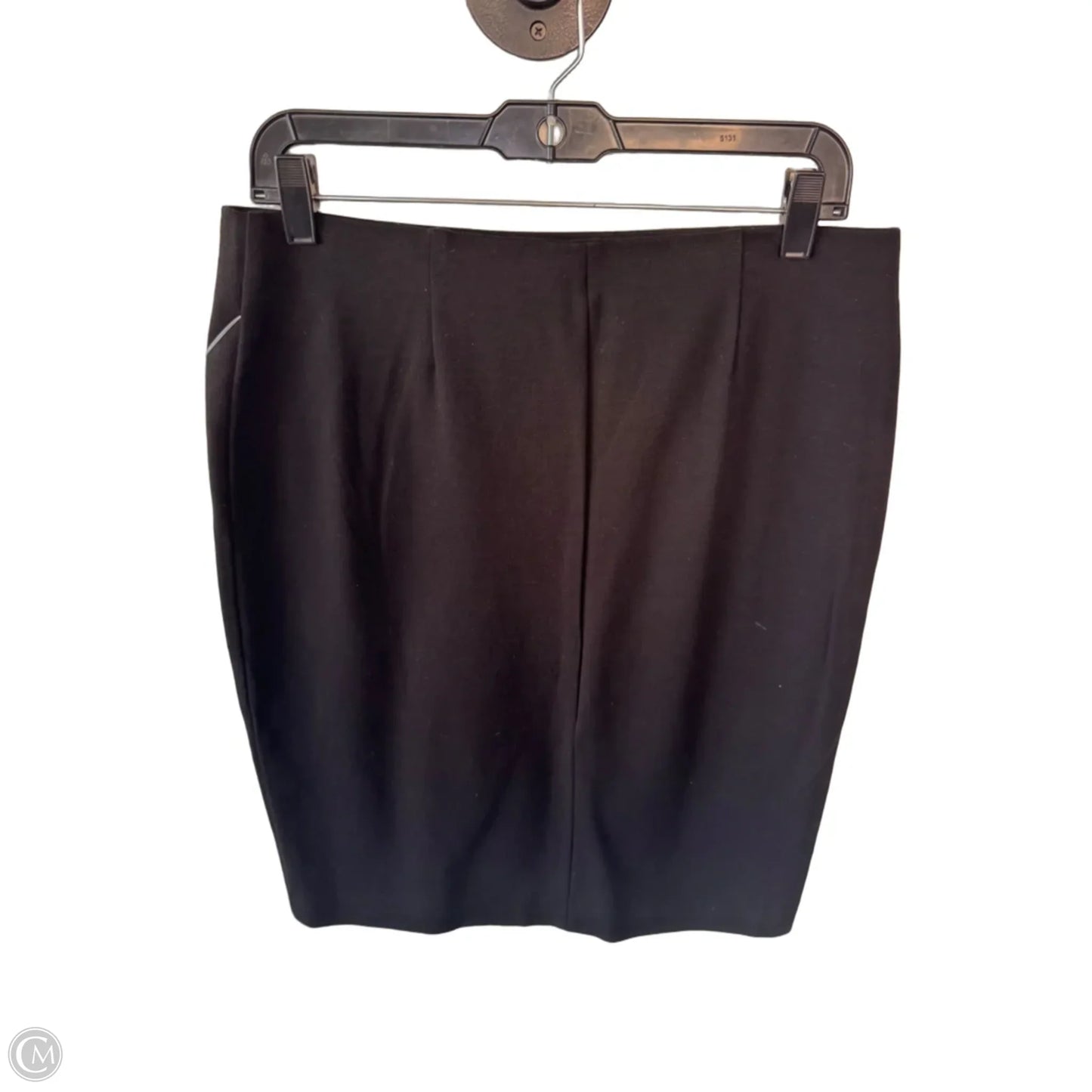 Skirt Midi By Chicos In Black, Size: 8