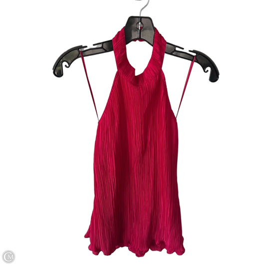 Dress Casual Short By Anthropologie In Red, Size: Xs