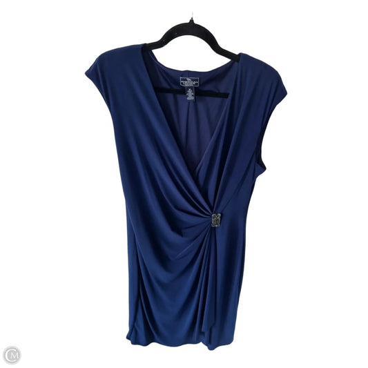 Dress Party Midi By American Living In Blue, Size: Xl