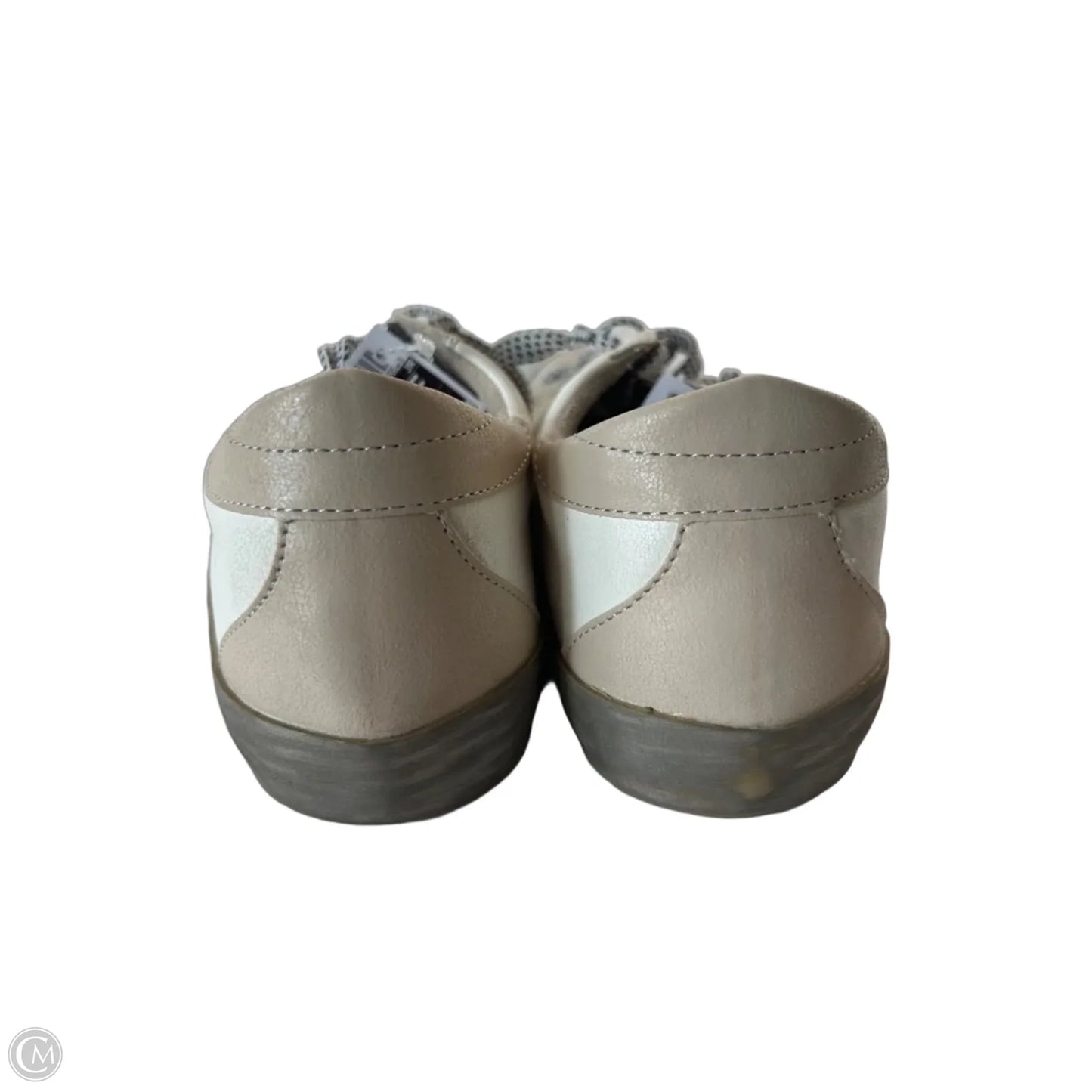 Shoes Sneakers By Shu Shop In Tan & White, Size: 9