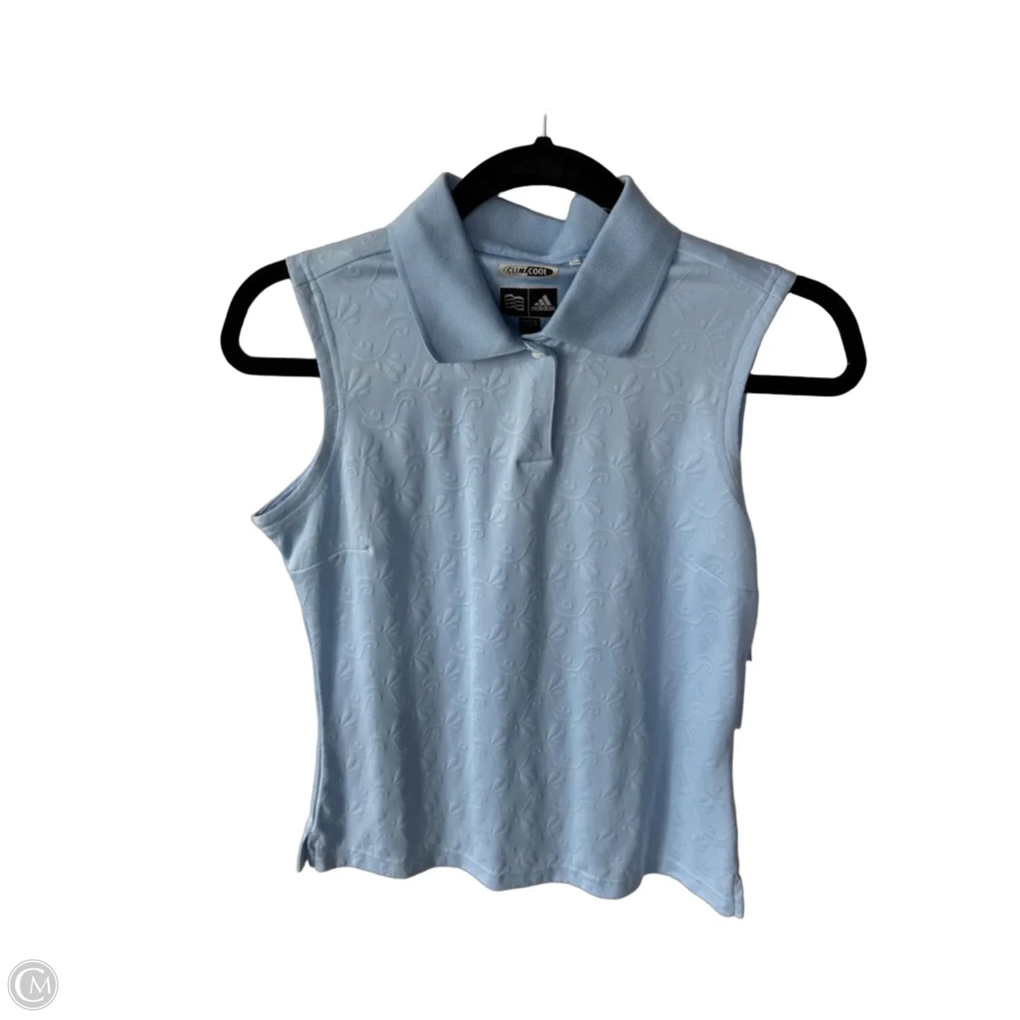 Athletic Tank Top By Adidas In Blue, Size: S