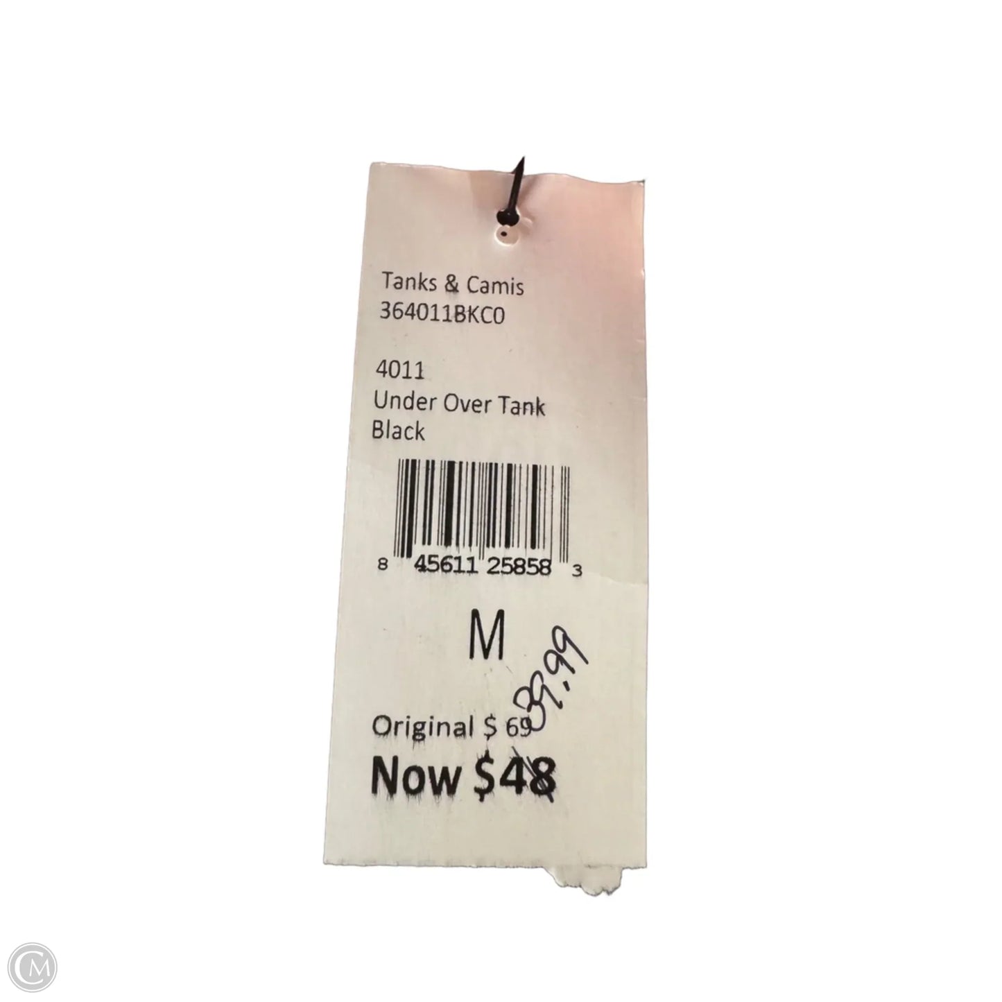 Top Sleeveless By Cabi In Black, Size: M