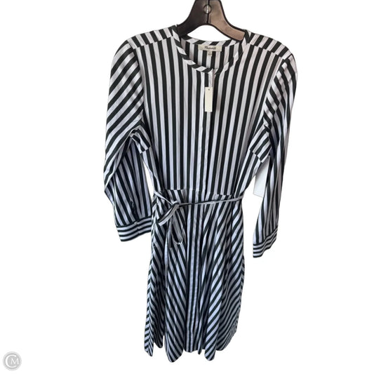 Dress Casual Maxi By Madewell In Green & White, Size: Xs