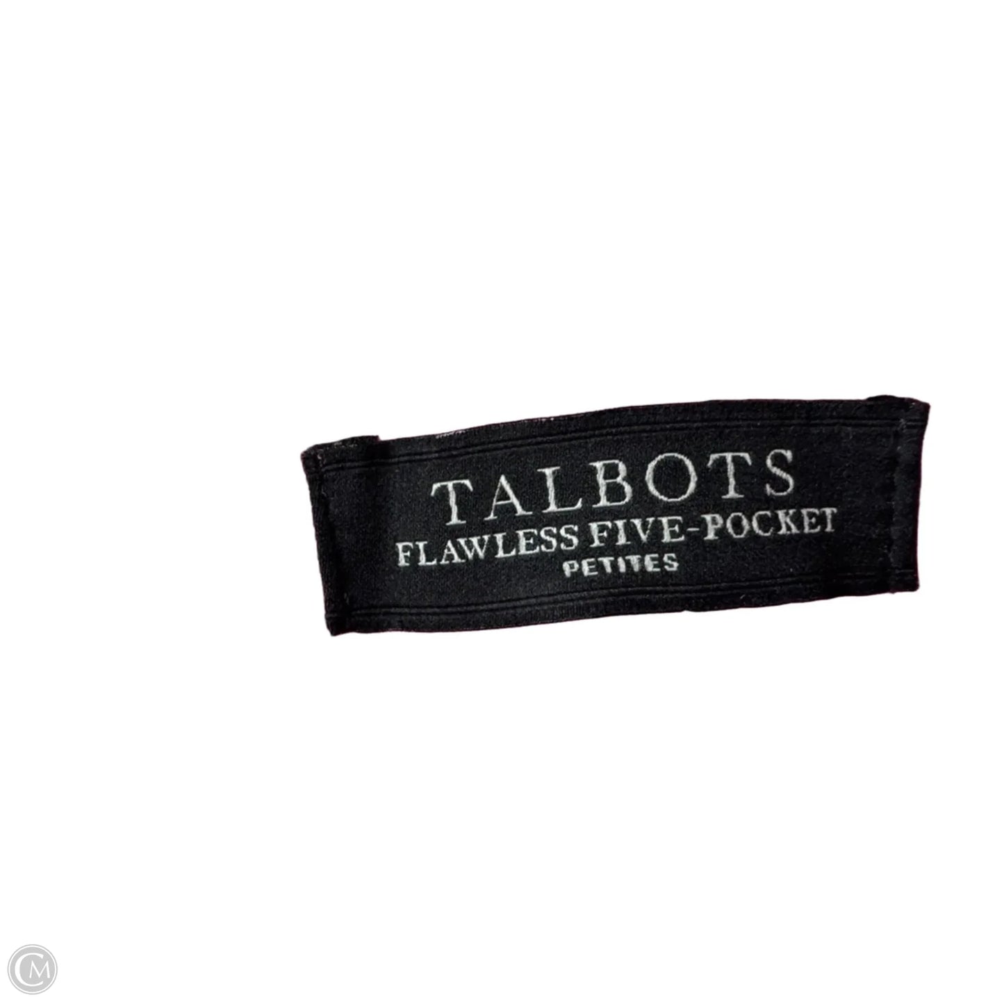 Jeans Straight By Talbots In Pink Denim, Size: 6p