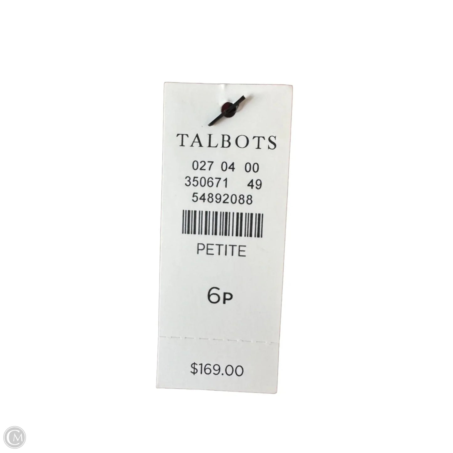 Blazer By Talbots In Purple & White, Size: Sp