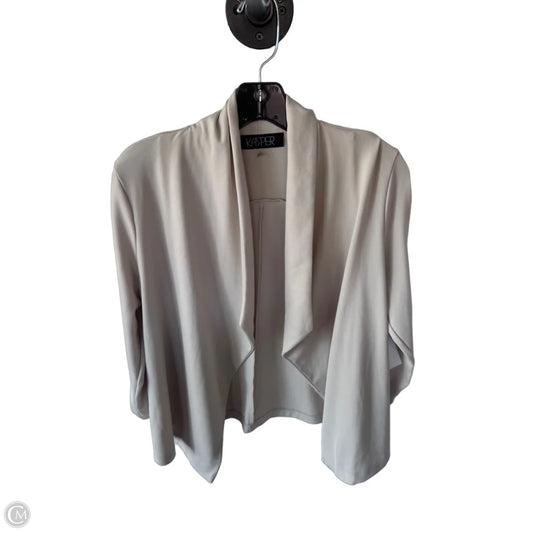 Blazer By Kasper In Beige, Size: S