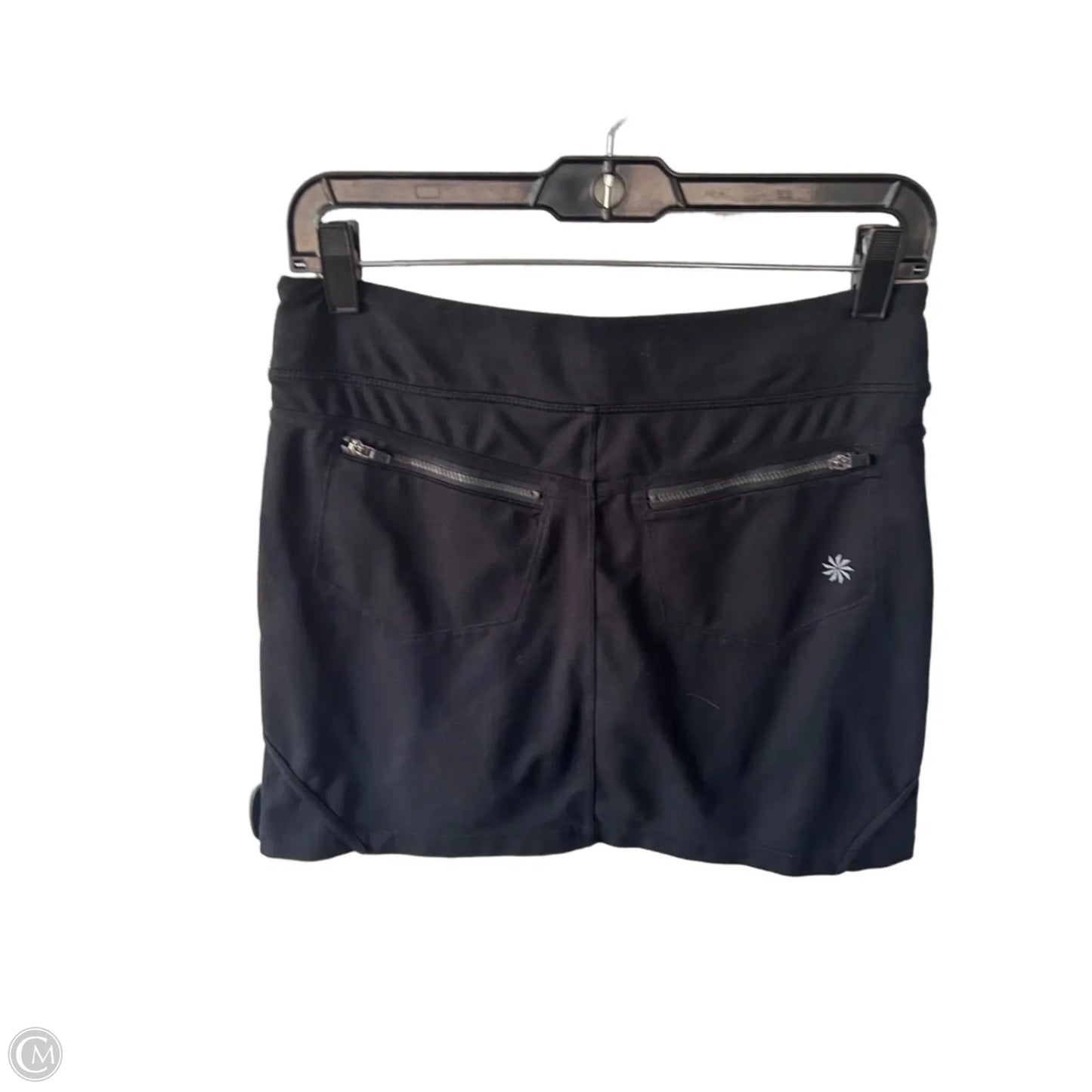 Athletic Skort By Athleta In Black, Size: 0