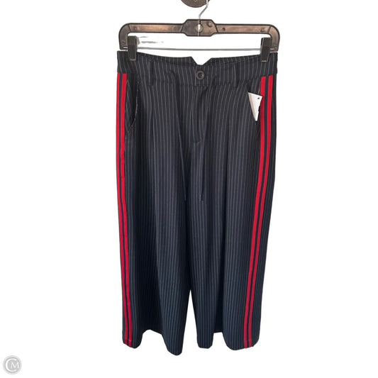 Pants Wide Leg By Liverpool In Blue & White, Size: 2