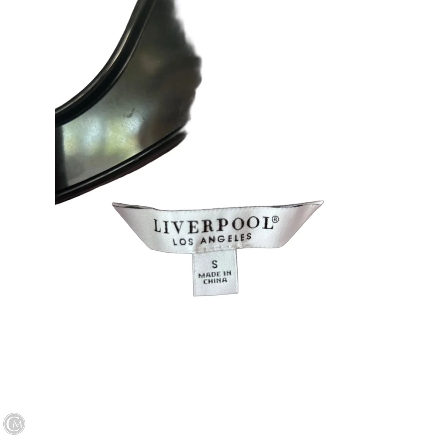 Top Short Sleeve By Liverpool In Purple, Size: S