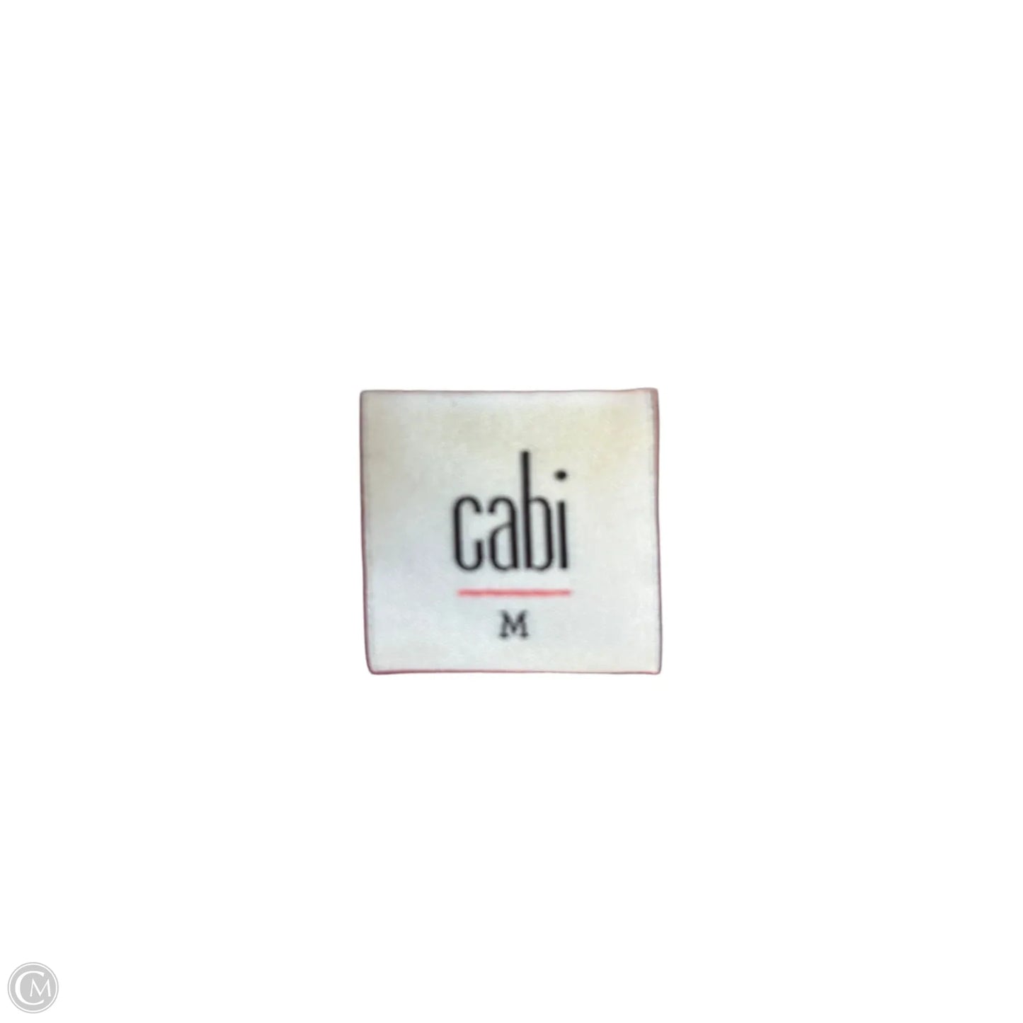 Blazer By Cabi In Cream & Orange, Size: M