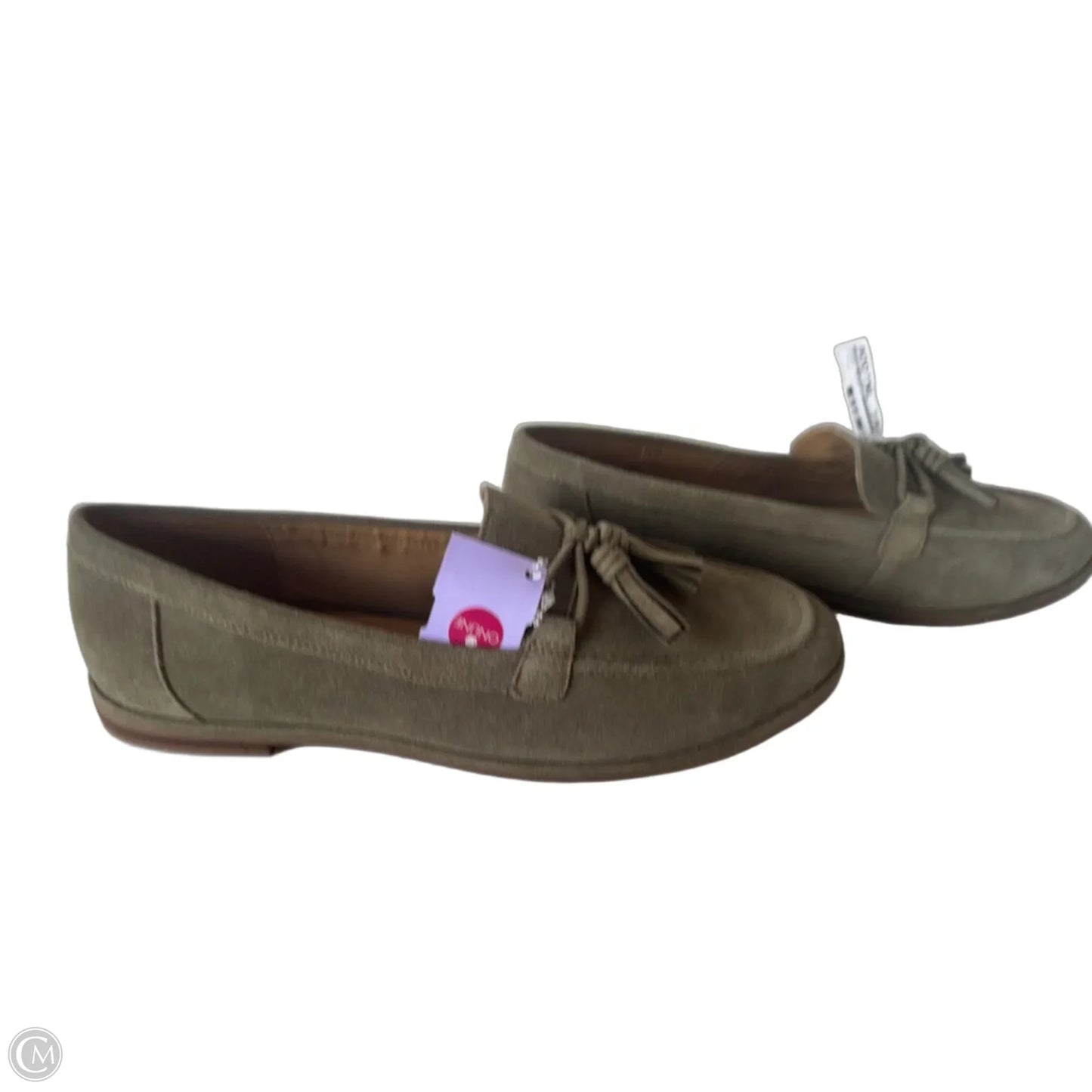Shoes Flats By Crown Vintage In Green, Size: 11