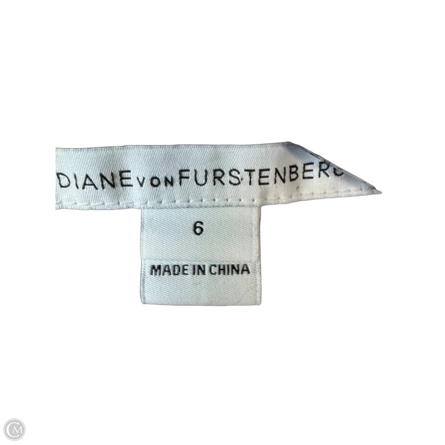 Dress Designer By Diane Von Furstenberg In Blue & Red