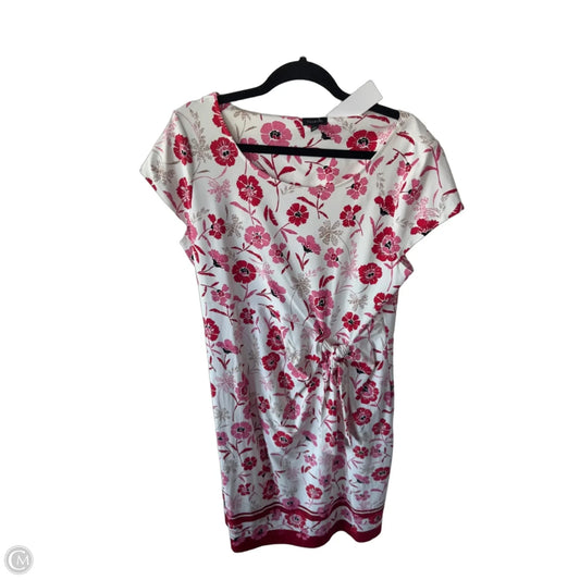 Dress Work By Talbots In Red & White, Size: L