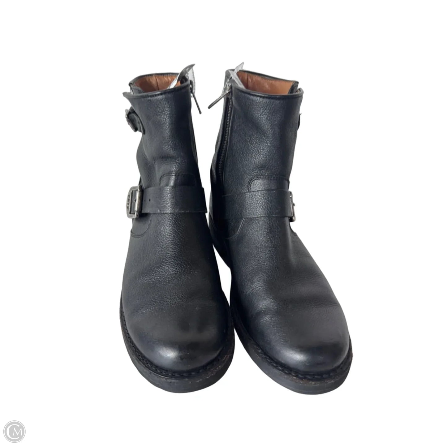 Boots Designer By Frye In Black, Size: 7.5