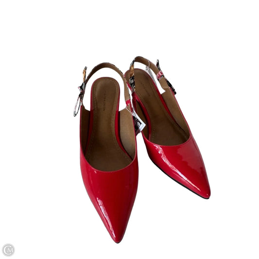Shoes Heels Kitten By 14th And Union In Red, Size: 6