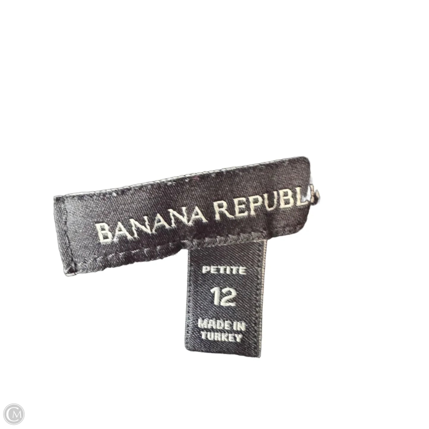 Dress Casual Short By Banana Republic In Black & Red, Size: Lp